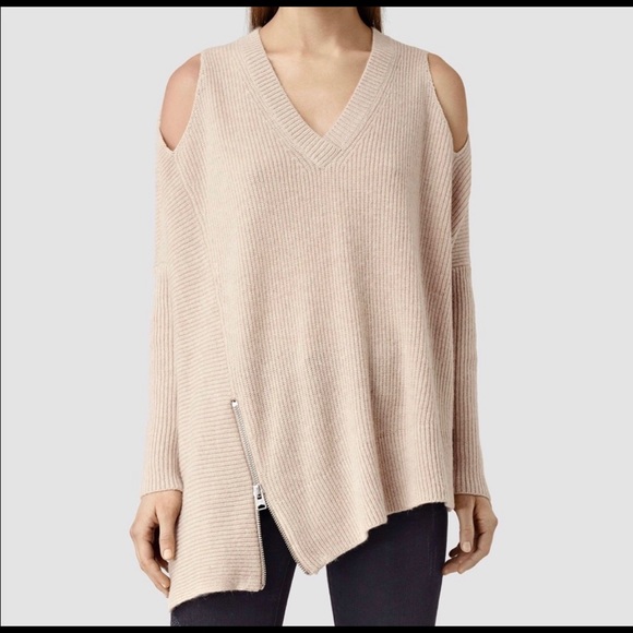 All Saints Sweaters - All Saint Able Open Shoulder sweater